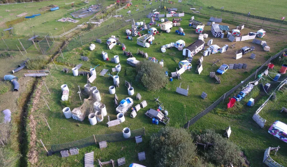 Arena Mocy - Największe pole paintballowe w Polsce